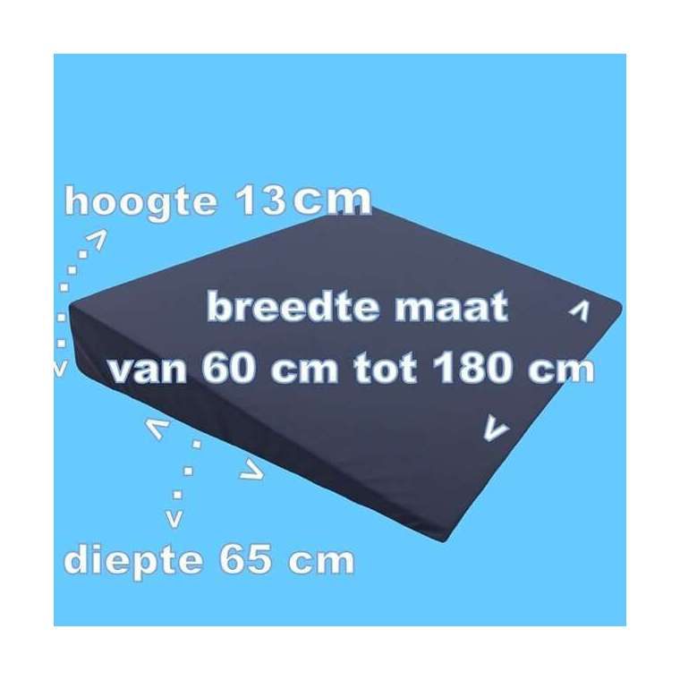 Matrasverhoger reflux volwassenen 13 cm citricel van af 65x60x13 cm