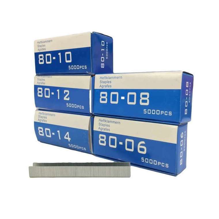 Nieten maat 80 diverse lengte maten van 6 mm tot 14 mm 5000 stuks 80-06