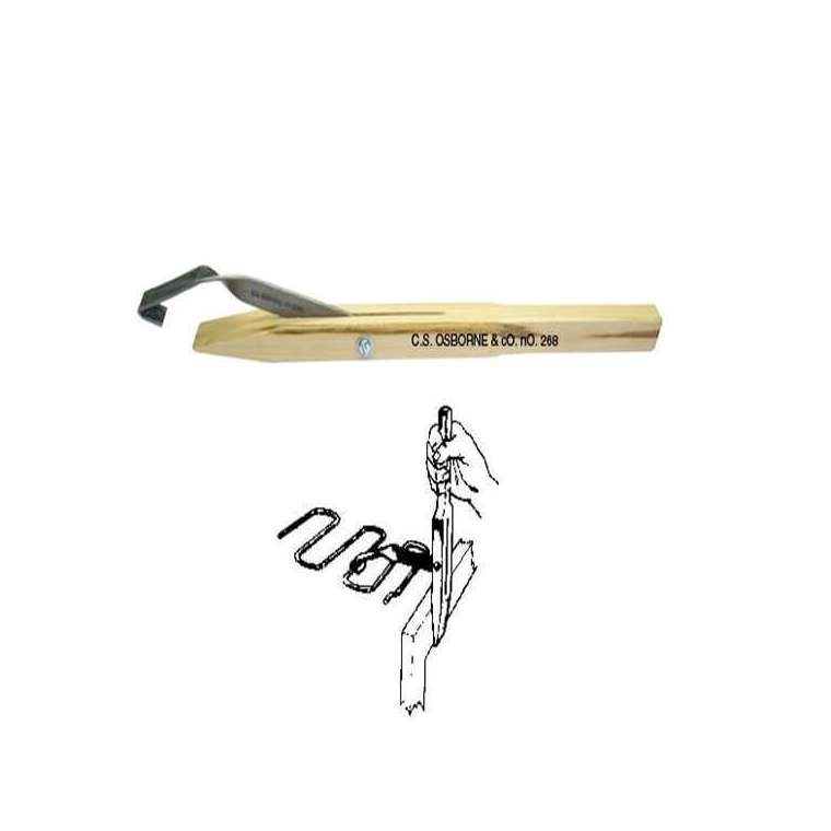Nosagveer zigzag bankveer spanner