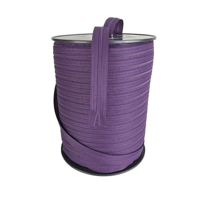 Optilon paars 4 mm rits per meter