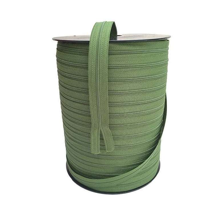Optilon olijf 4 mm rits per meter