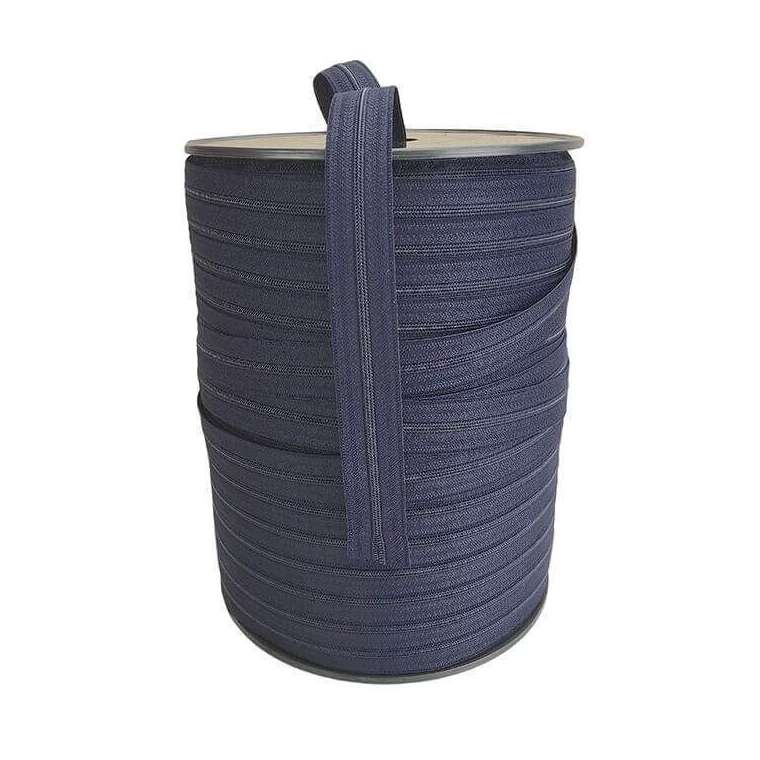 Optilon donker blauw 4 mm rits per meter
