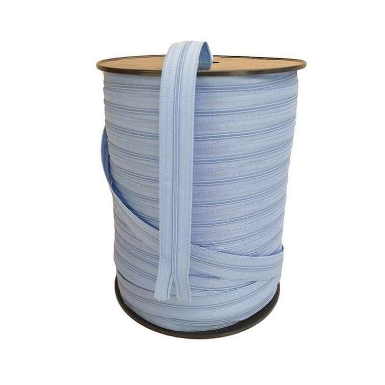 Optilon licht blauw 4 mm rits per meter