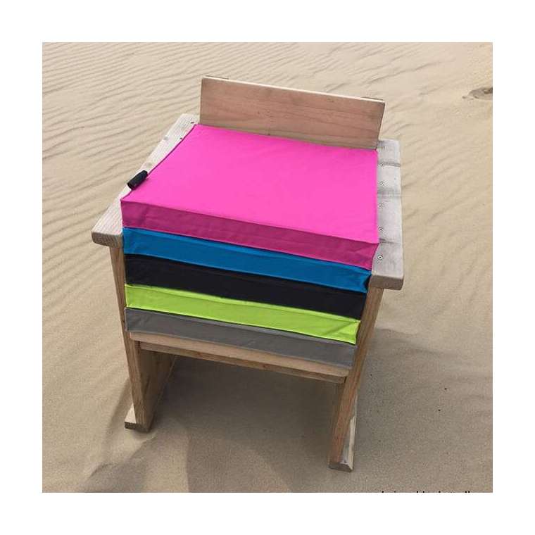 Outdoor kussen 50x50x6 cm Aqua