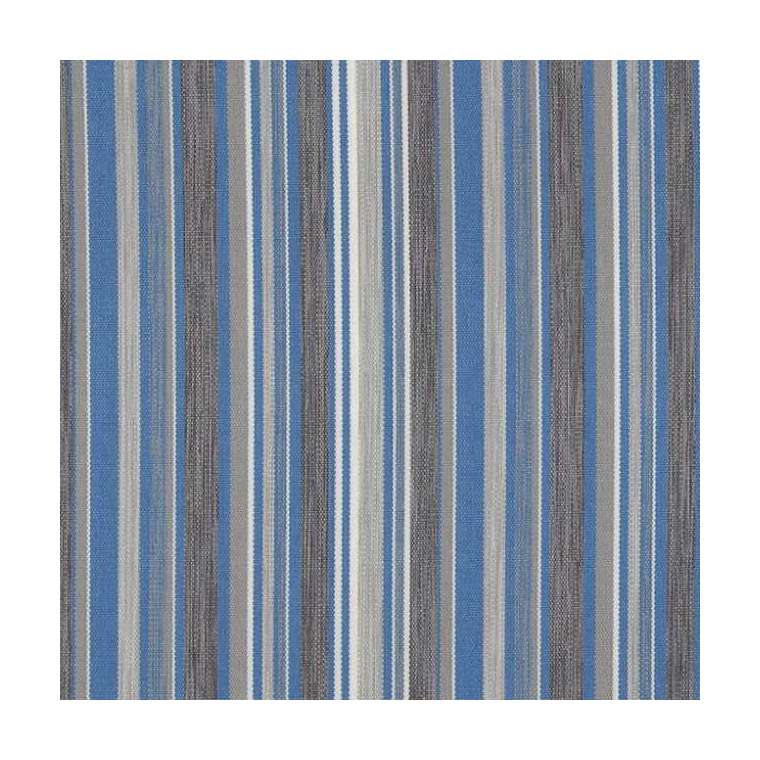 Outdoorstof stripes blue 150 cm breed