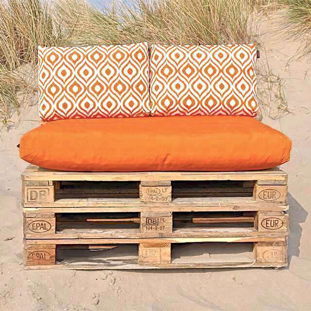 Pallet kussen The art serie orange 