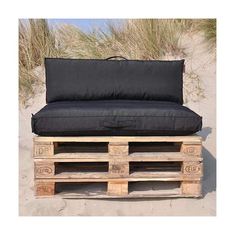 Pallet kussen zwart 