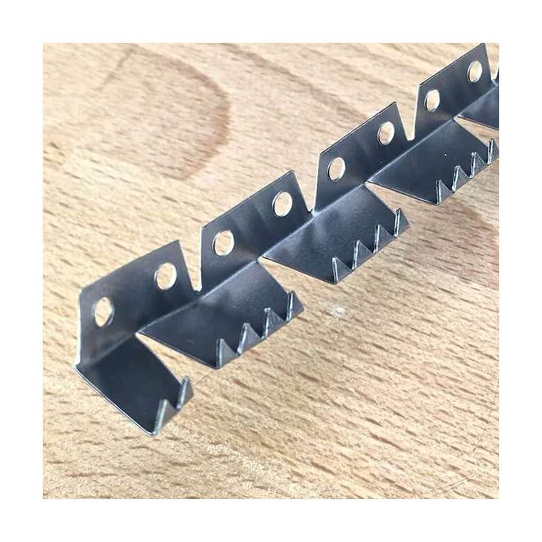 Puntstrip blind stofferen grof 150 cm lang