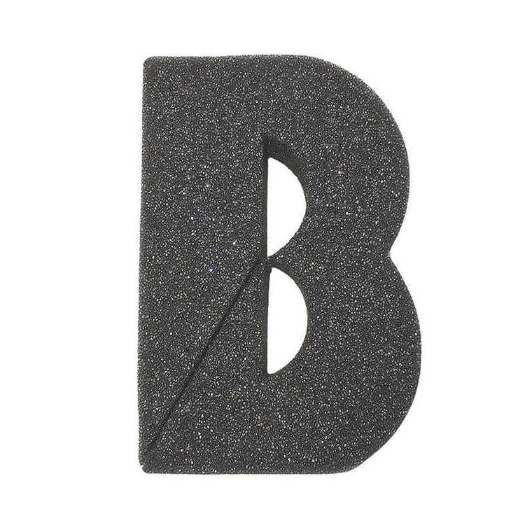 Schuim Letter B