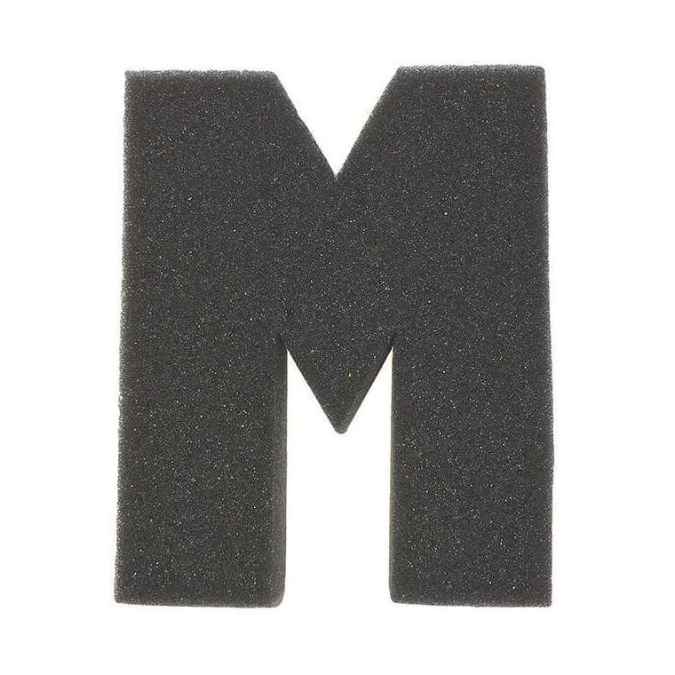 Schuim Letter M