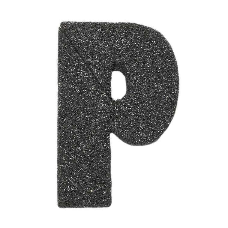 Schuim Letter P
