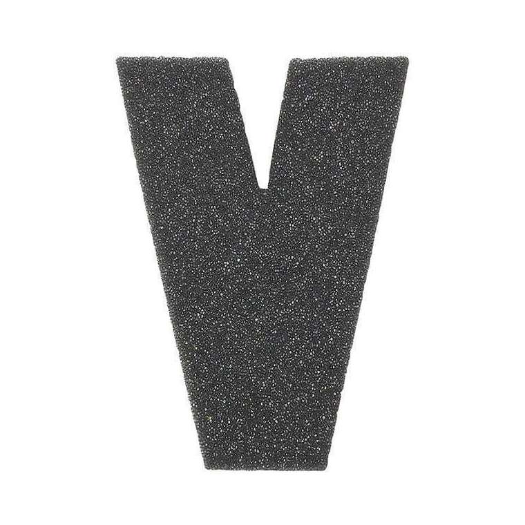 Schuim Letter V