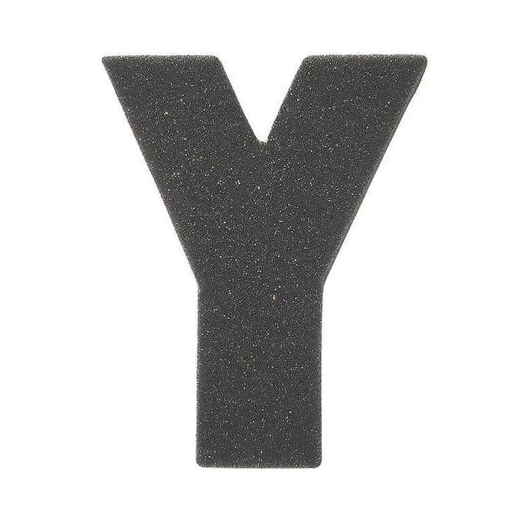 Schuim Letter Y
