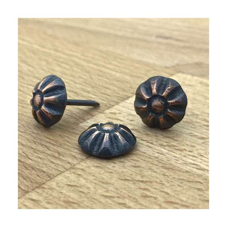Siernagel D31 Oud koper kop 12 mm