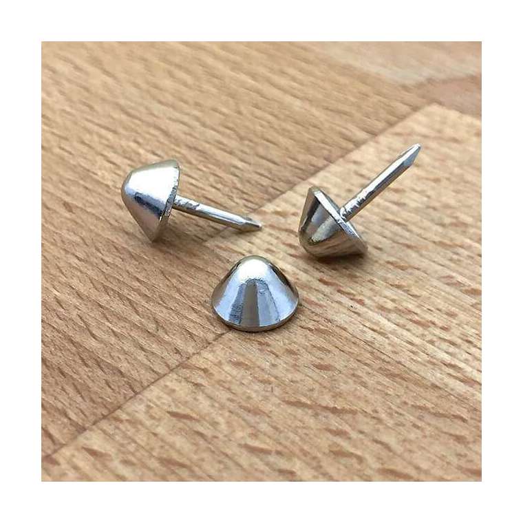 Siernagel D35 bullet head kleur zilver kop 8 mm