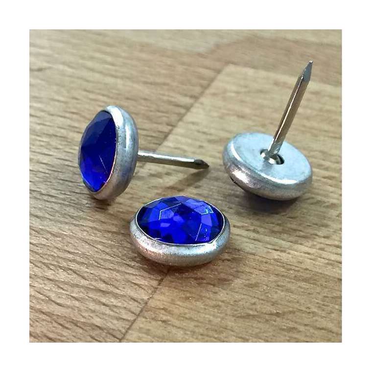 Siernagel diamant blauw