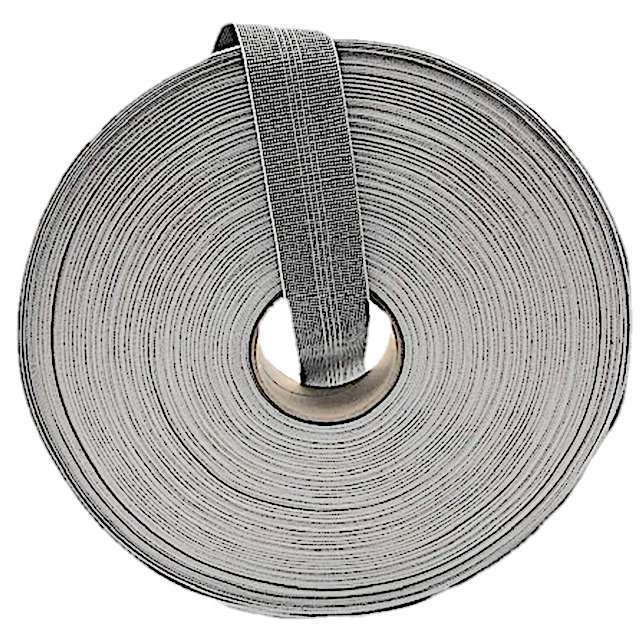 Elastisch singel zit medium rol 25 meter.