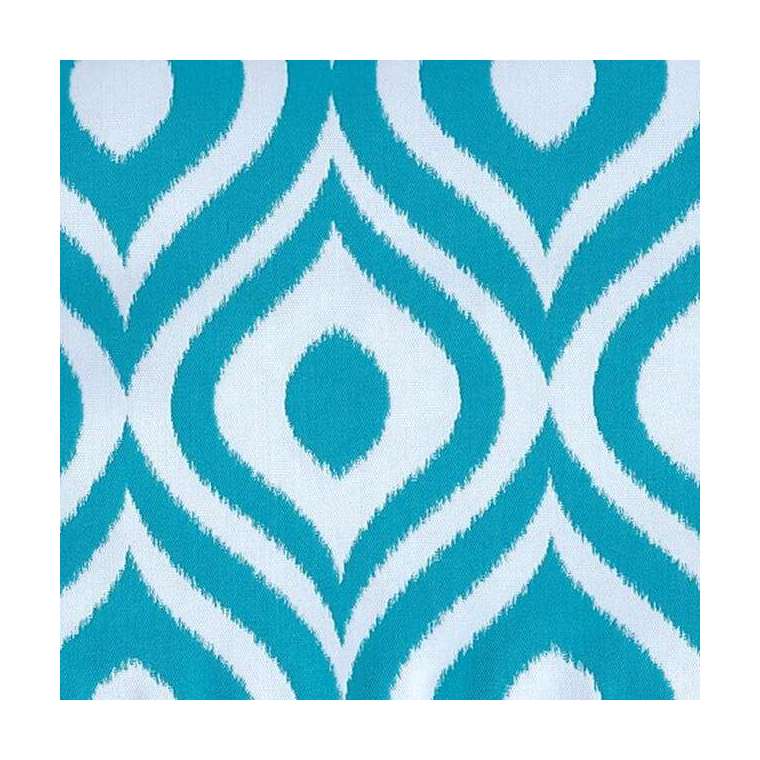 Outdoorstof Art aqua 140 cm breed