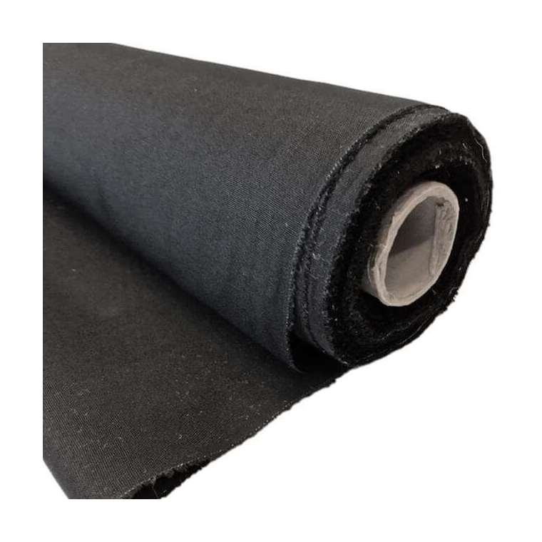 Stoffeerdoek zwart 150 cm breed
