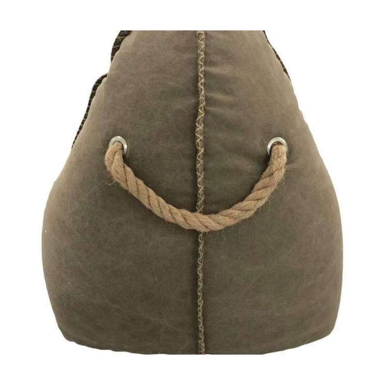 Lounge stoel met touw handvat
