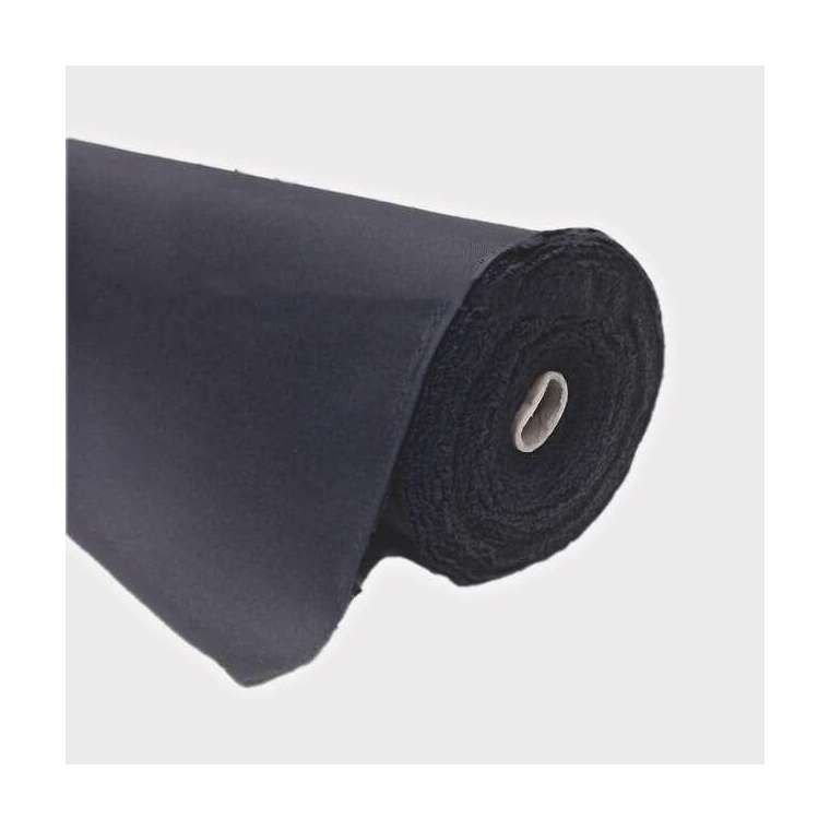 Waterdichte stof zwart 150 cm breed